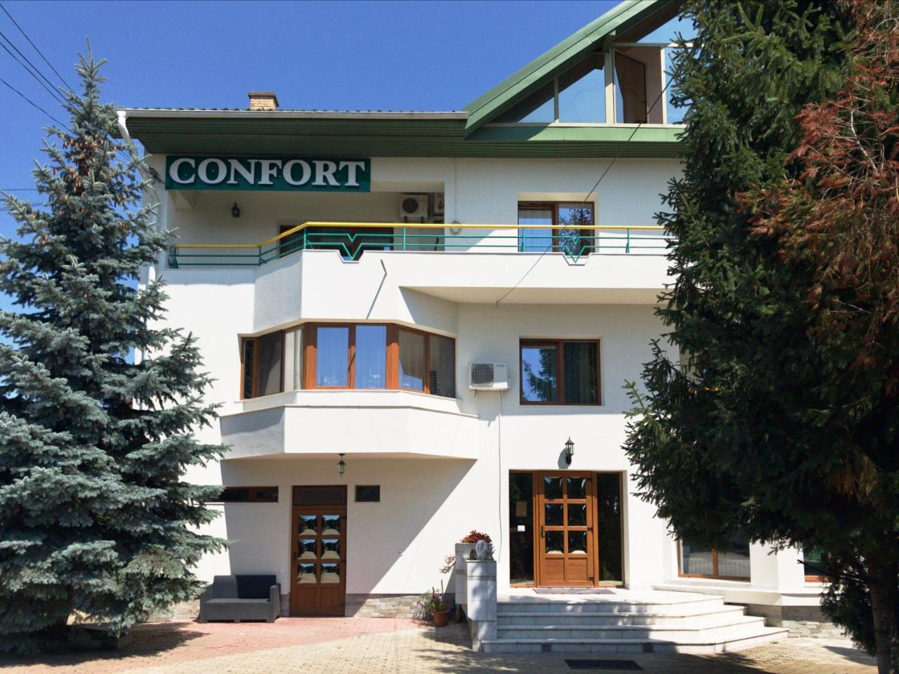 Pensiunea Confort Scheia Exteriör bild